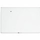 U Brands White Aluminum Framed Magnetic Porcelain Steel Board, 72" X 47" - 72" (6 ft) Width x 47" (4 ft) Height - White Porcelai