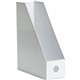 U Brands Perforated Magazine Holder - 1 Pocket(s) - White - Metal - 1 Each