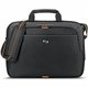 Solo Carrying Case (Briefcase) for 15.6" iPad Notebook - Orange, Black - Polyester Body - Handle, Shoulder Strap - 11.8" Height 