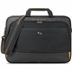 Solo Urban Carrying Case (Briefcase) for 11" to 17.3" iPad Notebook - Black, Gold - Polyester Body - Handle, Shoulder Strap - 12