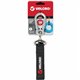 VELCRO Heavy-Duty Storage Strap - 1 Each - Adjustable - 100 lb Load Capacity - Small (S) - Carabiner Attachment - 10.3" Height x