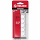 VELCRO 90070 General Purpose Sticky Back - 0.62" Length x 0.62" Width - For Glass, Plastic, Metal - 15 / Pack - White