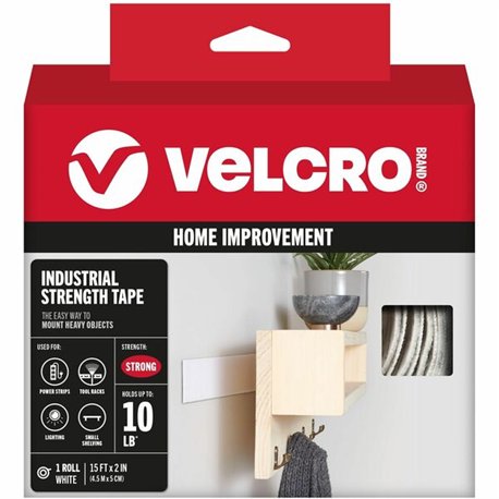 VELCRO 90198 Heavy Duty Industrial Strength - 15 ft Length x 2" Width - Temperature Resistant, Water Proof - For Holding - 1 / R