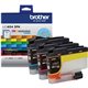 Brother INKvestment LC4043PK Original Standard Yield Inkjet Ink Cartridge - Cyan, Magenta, Yellow - 3 Pack - 750 Pages (Per Cart