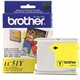 Brother LC51Y Original Ink Cartridge - Inkjet - 400 Pages - Yellow - 1 Each