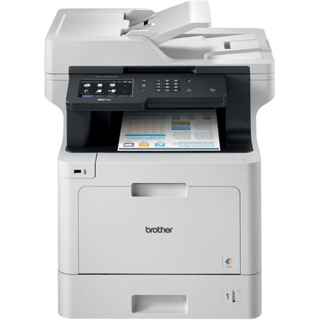 Brother Business Color Laser All-in-One MFC-L8900CDW - Duplex Print - Wireless Networking - Copier/Fax/Printer/Scanner - 33 ppm 