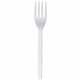 WNA 7" Plant Starch Forks - 50/Pack - Fork - Breakroom - Beige