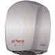 World Dryer Airforce High-Speed Hand Dryer - 8.9" Width x 6.5" Depth x 10.7" Height - 1 Each - Metallic Silver - Stainless Steel