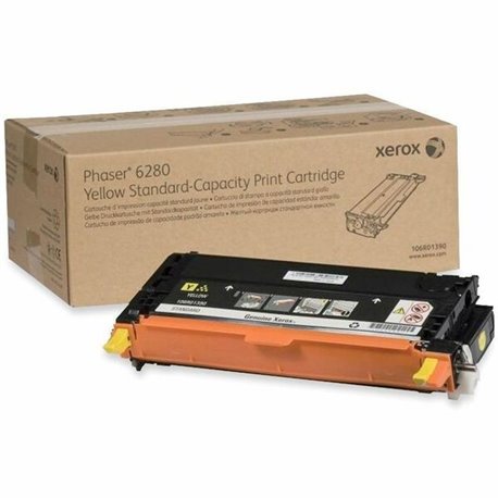 Xerox Original Toner Cartridge - Laser - 2200 Pages - Yellow - 1 Each