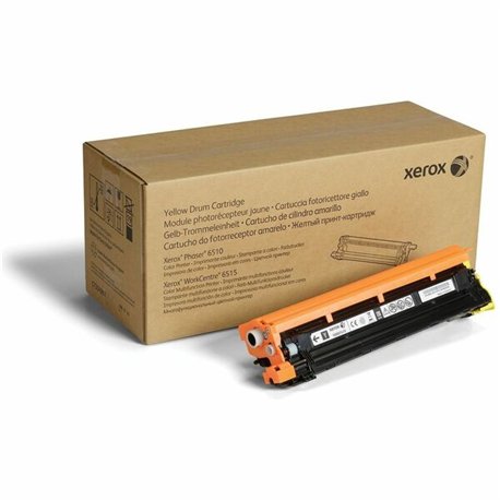Xerox WC 6515/Phaser 6510 Drum Cartridge - Laser Print Technology - 48000 - 1 Each - Yellow