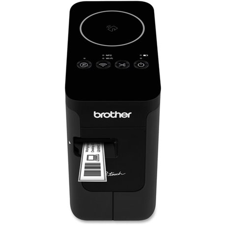 Brother P-touch PT-P750w Desktop Thermal Transfer Printer - Color - Label Print - USB - Wireless LAN - With Cutter - 0.94" Print