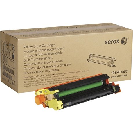 Xerox VersaLink C600/C605 Drum Cartridge - Laser Print Technology - 40000 Pages - 1 Each - Yellow