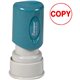 Xstamper Pre-Inked COPY Stamp - Message Stamp - "COPY" - 0.63" Impression Diameter - Red - Recycled - 1 Each