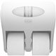 LoCor 4 Bath Tissue Dispenser - Roll Dispenser - 6000 x Sheet, 12000 x Sheet - 13.6" Height x 13.2" Width x 7.4" Depth - White -