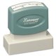 Xstamper Pre-Inked Stamp - Custom Message Stamp - 0.69" Impression Width x 1.93" Impression Length - 50000 Impression(s) - Recyc