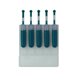 Xstamper Preinked Stamps Ink Cartridge Refills - 5 / Pack - Blue Ink - 0.17 fl oz - Blue