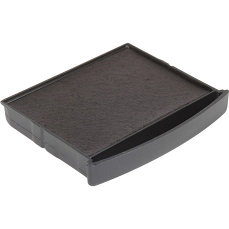 Xstamper 40150 Dater Replacement Pad - 1 Each - Black Ink - Black