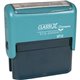 Xstamper ClassiX ECO Self-inking Message Stamp - Custom Message Stamp - 0.63" Impression Width x 2.31" Impression Length - Black