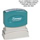 Xstamper Custom Return Address Pre-inked Stamp - Custom Message Stamp - 0.50" Impression Width x 1.62" Impression Length - 50000