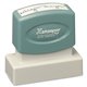 Xstamper Pre-Inked Stamp - Custom Message Stamp - 0.69" Impression Width x 1.93" Impression Length - 50000 Impression(s) - Recyc