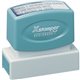 Xstamper Custom Business Address Stamp - Custom Message Stamp - 0.62" Impression Width x 2.44" Impression Length - 50000 Impress