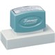 Xstamper Xtra Large Custom Stamp - Custom Message Stamp - 1.19" Impression Width x 3.12" Impression Length - 50000 Impression(s)