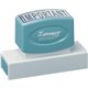 Xstamper 44-character Custom Stamp - Custom Message Stamp - 0.69" Impression Width x 3.31" Impression Length - 50000 Impression(