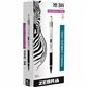Zebra STEEL 3 Series M-301 Mechanical Pencil - 0.5 mm Lead Diameter - Refillable - Black Stainless Steel Barrel - 1 Dozen