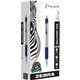 Zebra Pen Z-Grip Elite Metal Retractable Ballpoint Pen - Bold Pen Point - 1 mm Pen Point Size - Retractable - Blue Gel-based Ink