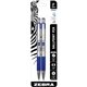 Zebra Pen F-301 Stainless Steel Ballpoint Pens - Fine Pen Point - Refillable - Retractable - Blue - Stainless Steel Stainless St