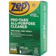 Zep Pro-Tabs All-Purpose Cleaner Tablets - Concentrate Tablet - 32 oz (2 lb) - 4 / Box - Green