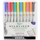 Zebra Pen Mildliner Double-ended Assorted Highlighter Set 10PK - Fine Marker Point - Chisel, Bullet Marker Point Style - Assorte