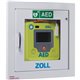 ZOLL Medical AED 3 Recessed Wall Cabinet - 14" x 1.5" x 14" - Wall Mountable, Recessed - Green