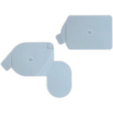 ZOLL AED3 Trainer CPR Replacement Gel Pads - 1 Each - Green