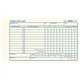 Rediform Weekly Time Cards - 100 Sheet(s) - 1 Part - 7" x 4.25" Sheet Size - White - Manila Sheet(s) - 1 / Pad