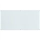 Lorell Premium Glass Dry-Erase Board - 96" (8 ft) Width x 48" (4 ft) Height - White Glass Surface - Rectangle - 1 Each