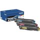 Brother TN221 Original Standard Yield Laser Toner Cartridge - Multi-pack - Cyan, Magenta, Yellow - 3 / Box - 1400 Pages Cyan, 14