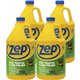 Zep High-Traffic Floor Finish - 128 fl oz (4 quart) - 4 / Carton - Durable - Clear, Green