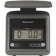 Brecknell Digital Postal Scale - 7.24 lb / 3.29 kg Maximum Weight Capacity - Gray