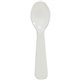 Solo Taster Spoons Food Specialty - 3000/Carton - Spoon - White