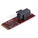 StarTech.com U.2 to M.2 Adapter for U.2 NVMe SSD - M.2 PCIe x4 Host Interface - U.2 SSD SFF-8643 Adapter - M2 PCIe Adapter - U.2