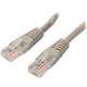 StarTech.com 100 ft Gray Molded Cat5e UTP Patch Cable - Make Fast Ethernet network connections using this high quality Cat5e Cab