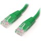 StarTech.com 10 ft Green Molded Cat5e UTP Patch Cable - Make Fast Ethernet network connections using this high quality Cat5e Cab