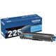 Brother Genuine TN225C High Yield Cyan Toner Cartridge - Laser - High Yield - 2200 Pages - Cyan - 1 Each