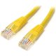 StarTech.com 10 ft Yellow Molded Cat5e UTP Patch Cable - Make Fast Ethernet network connections using this high quality Cat5e Ca