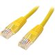 StarTech.com 15 ft Yellow Molded Cat5e UTP Patch Cable - Make Fast Ethernet network connections using this high quality Cat5e Ca