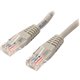 StarTech.com 50 ft Gray Molded Cat5e UTP Patch Cable - Make Fast Ethernet network connections using this high quality Cat5e Cabl