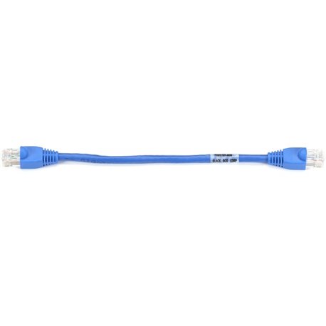 Black Box GigaTrue Cat.6 UTP Patch Network Cable - 9" Category 6 Network Cable for Patch Panel, Wallplate, Network Device - Firs