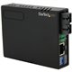 StarTech.com 10/100 Multi Mode Fiber to Ethernet Media Converter SC 2km with PoE - Convert and extend a 10/100 Mbps Ethernet con