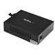 StarTech.com Gigabit Ethernet Fiber Media Converter - Compact - 850nm MM LC - 550m - With MM SFP Transceiver - Convert and exten